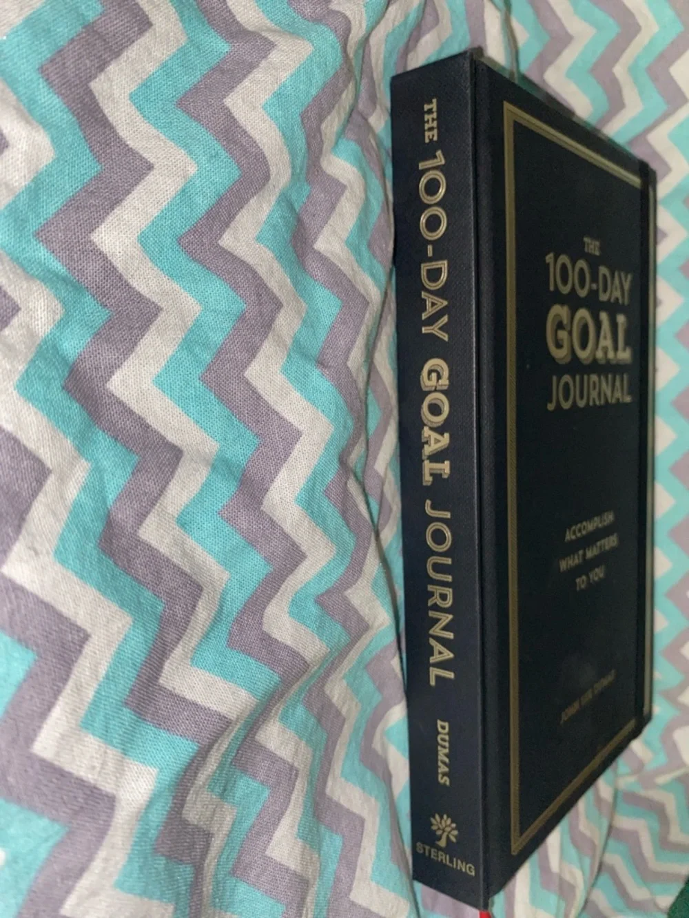 NEW! John Lee Dumas Black 100-Day Goal Journal